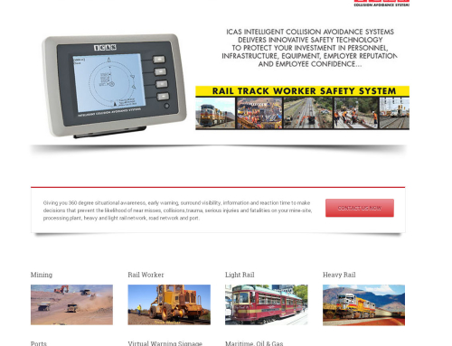 ICAS Australia Website Design